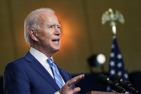 Joe Biden spricht nach der US-wahl
