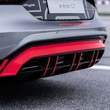 Auch ein Diffusor sorgt für Abtrieb