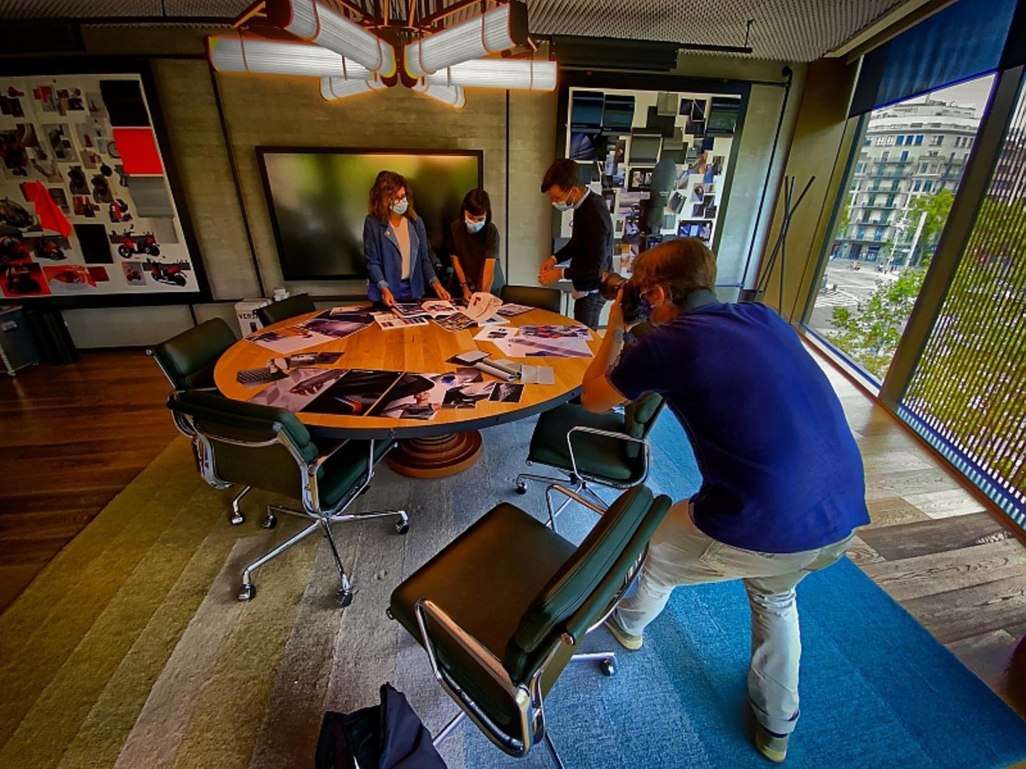 Francesca Sangalli und ihr Team arbeiten in der Casa Seat am Design