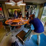 Francesca Sangalli und ihr Team arbeiten in der Casa Seat am Design