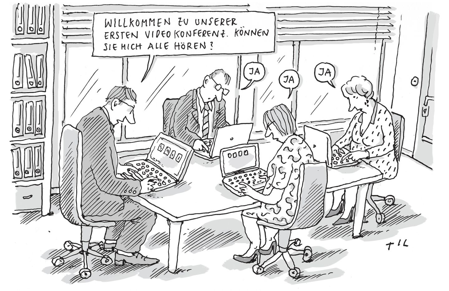Til Mette: Cartoon der Woche