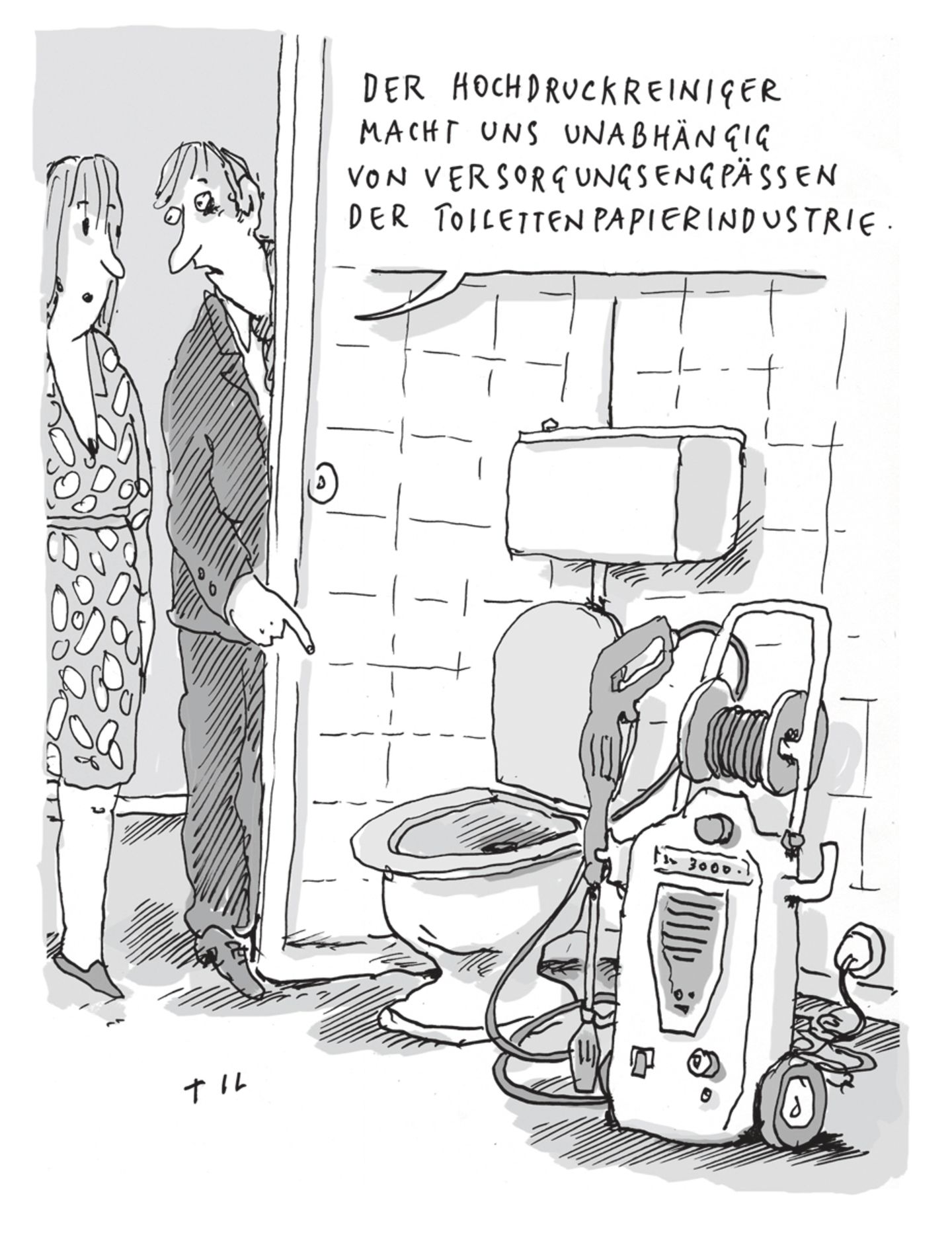 Til Mette: Cartoon der Woche
