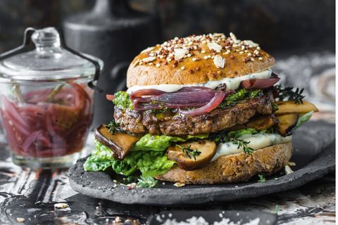 Ungewohnt, schmeckt aber toll: ein Reh-Burger