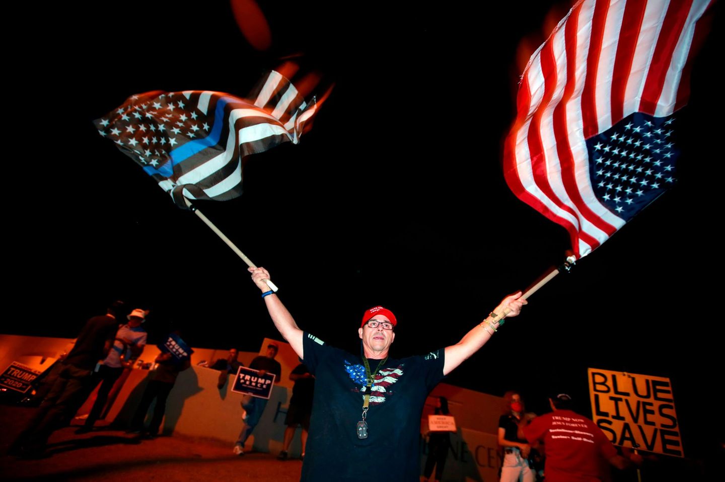 Trump-Supporter in Nevada