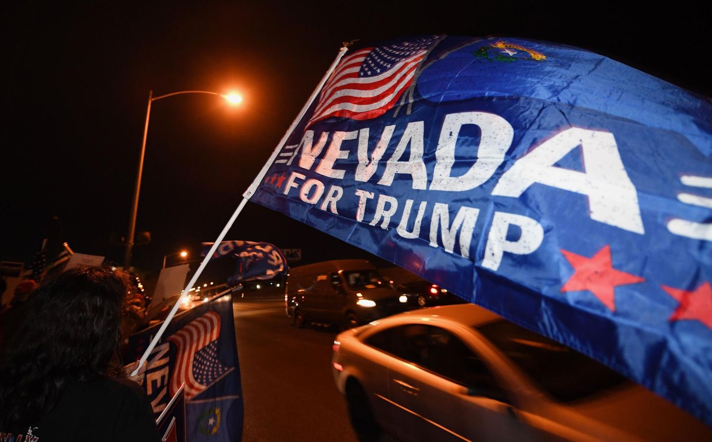 Trump-Supporter in Nevada