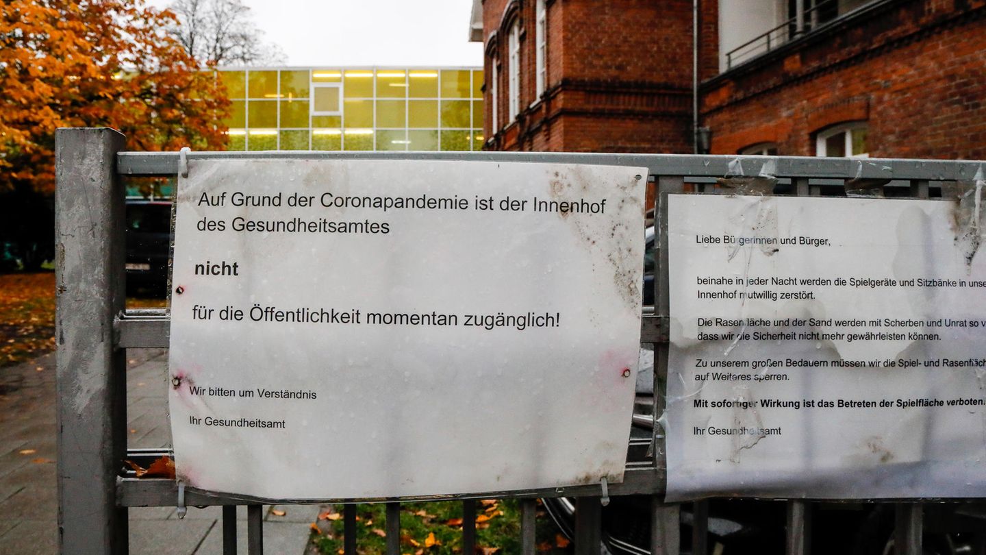 Bitte draußen bleiben! Auf dem Gelände der Behörde haben Unbefugte keinen Zutritt