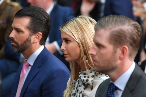 Von links: Donald Trump Jr., Ivanka Trump und Eric Trump