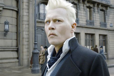 Johnny Depp als böser Zauberer Gellert Grindelwald