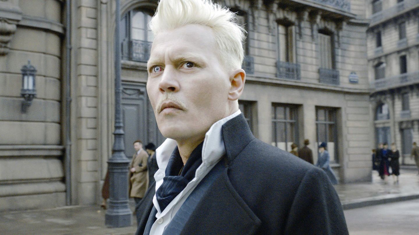 Johnny Depp als böser Zauberer Gellert Grindelwald