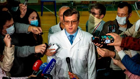 Chefarzt des Notfallkrankenhaus Nr. 1 in Omsk Alexander Murachowski