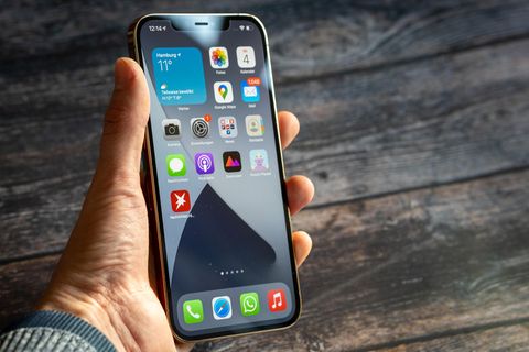 Ein ganz schöner Brocken: Das iPhone 12 Pro Max.