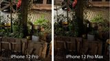 Das iPhone 12 Pro Max benötigt aufgrund des größeren, lichtstärkeren Sensors jedoch häufig eine kürzere Belichtungszeit. Das ist nicht nur praktisch beim Fotografieren, sondern erzeugt auch eine realistischere Lichtstimmung. Denn während das linke Bild aussieht, als wäre der Baum zusätzlich von einem Scheinwerfer angestrahlt worden, ist die nächtliche Szenerie rechts besser erkennbar, ohne dass Details verschluckt werden.