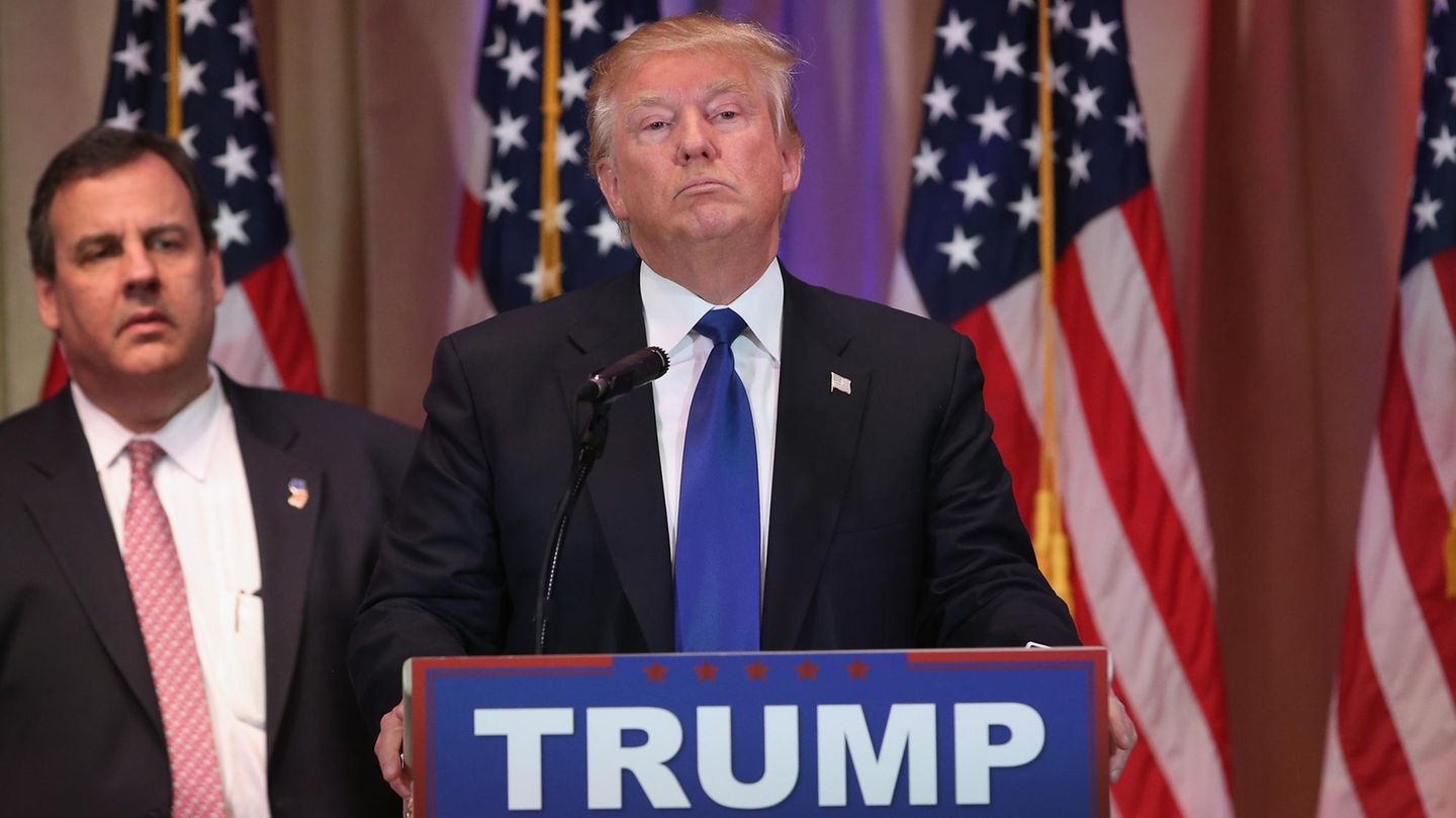 Warum es den Republikanern so schwerfällt, sich von Trump zu distanzieren Donald Trump und Chris Christie