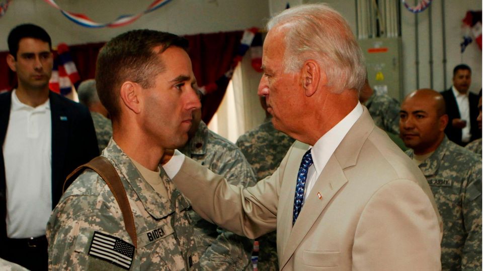 Beau Biden und Joe Biden Beau Biden und Joe Biden