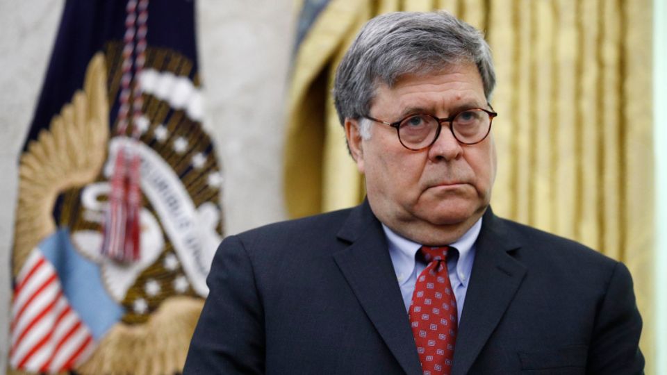 US-Justizminister William "Bill" Barr. US-Justizminister William "Bill" Barr.
