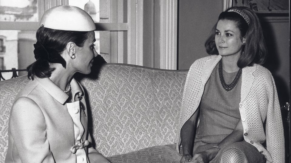 Anneliese Friedmann mit Grace Kelly Anneliese Friedmann mit Grace Kelly