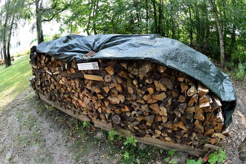 Kurioser Holzstapel-Streit beendet: Er wird um ein paar Meter versetzt