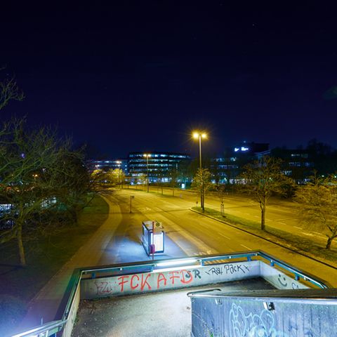 Fotografie: Der Überseering im Norden von Hamburg