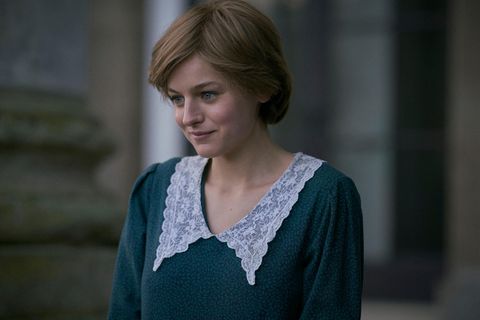 Emma Corrin spielt Diana in "The Crown"