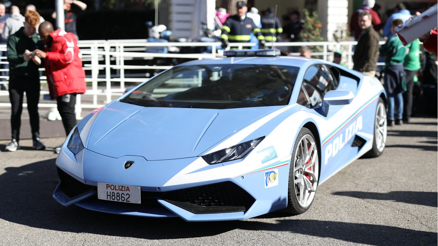 Lamborghini Huracán der Staatspolizei in Italien