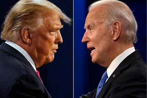Donald Trump und Joe Biden