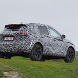 Der Nissan Qashqai des Modelljahres 2021, noch getarnt.