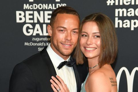 Andrej Mangold, Basketballspieler, und Jennifer Lange kommen zur Benefiz-Gala für die McDonald's Kinderhilfe Stiftung