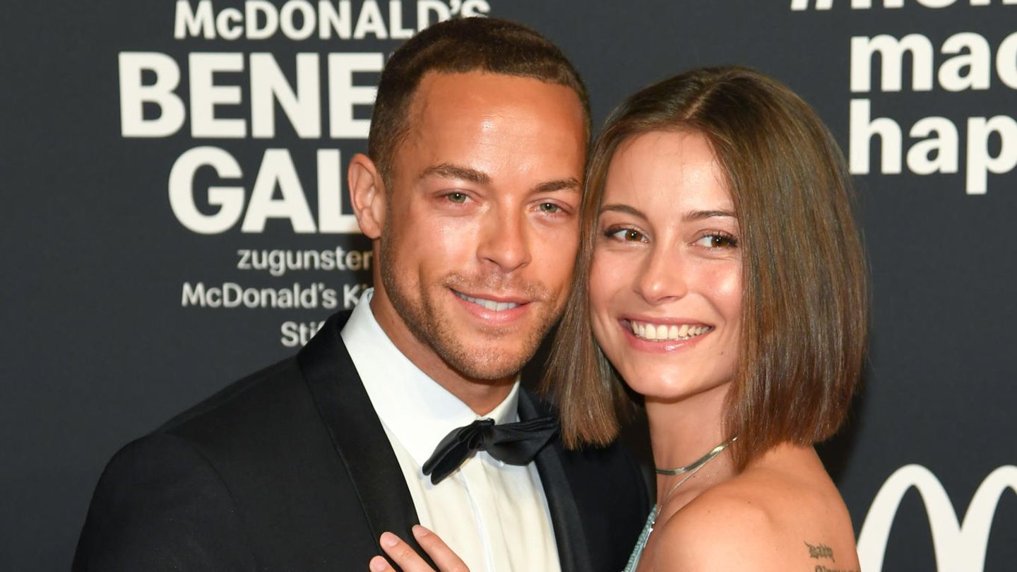 Andrej Mangold, Basketballspieler, und Jennifer Lange kommen zur Benefiz-Gala für die McDonald's Kinderhilfe Stiftung