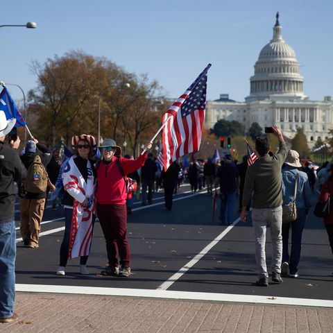 Die Zahlen zum "Million MAGA March" wurden vom Trump-Team zunächst kräftig aufgeblasen