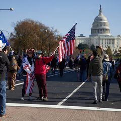 Die Zahlen zum "Million MAGA March" wurden vom Trump-Team zunächst kräftig aufgeblasen