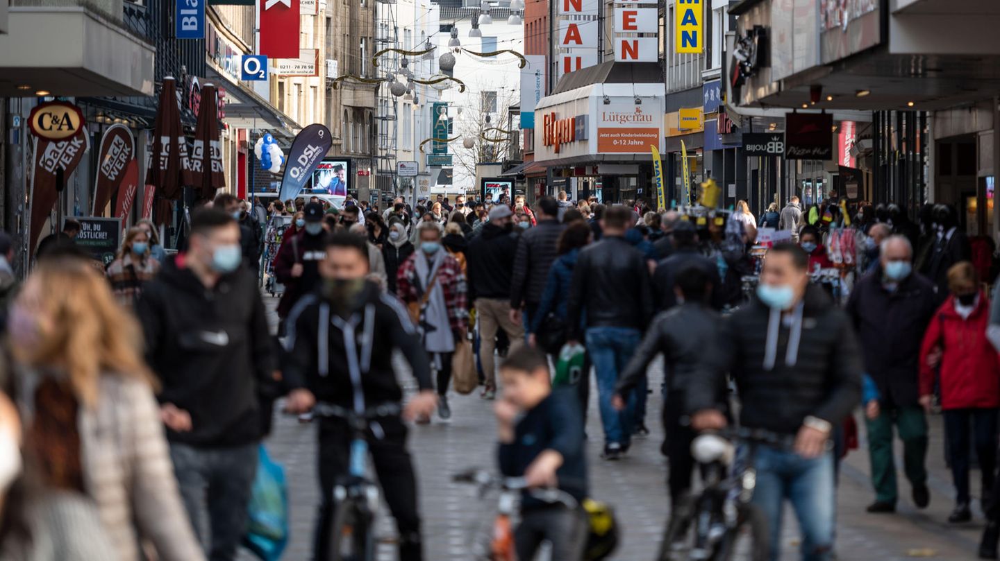 Einkaufsstraße in Dortmund