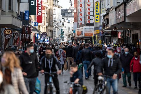 Einkaufsstraße in Dortmund
