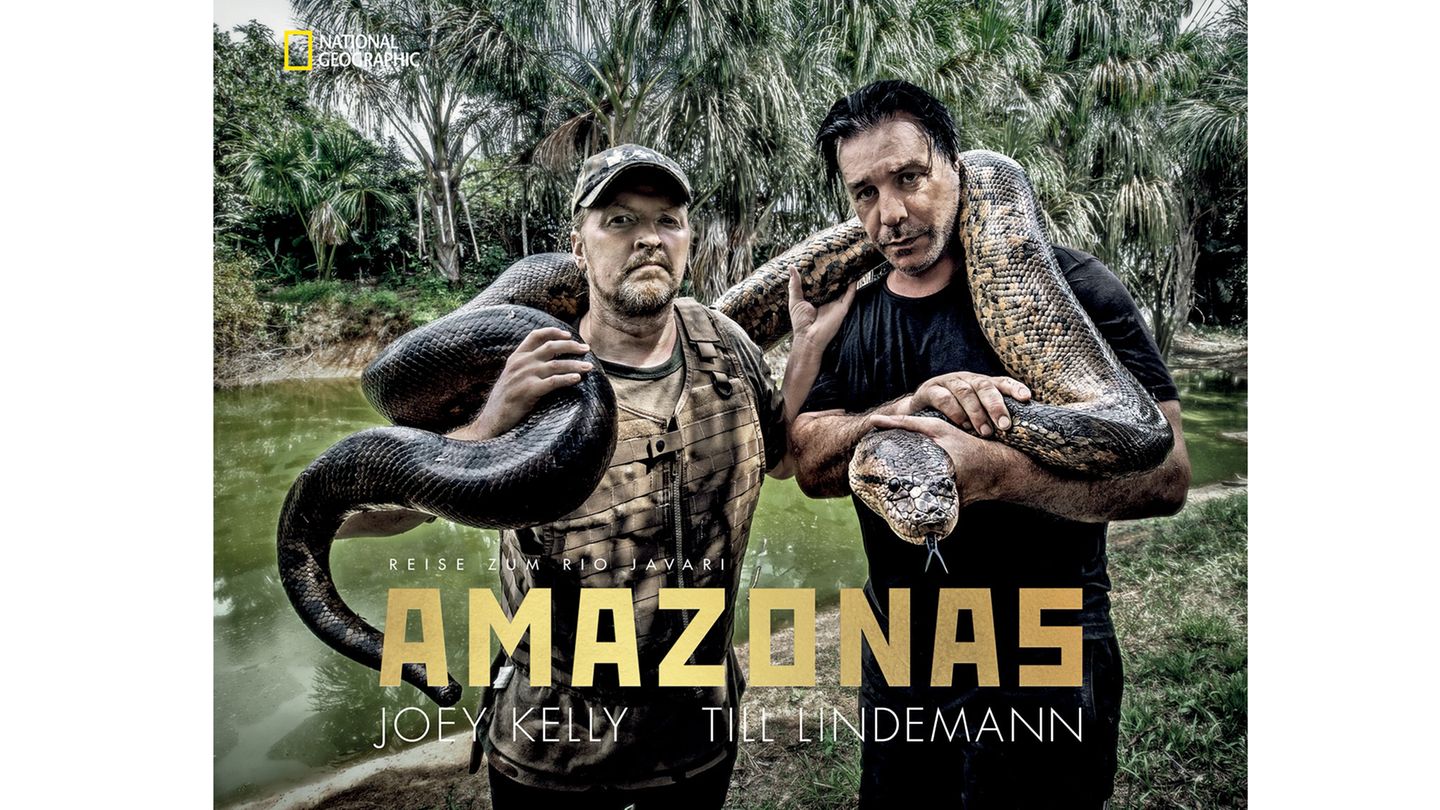Aus: ""Amazonas - Reise zum Río Yavarí" von Joey Kelly und Till Lindemann. Erschienen bei National Geographic Deutschland, 240 Seiten, Preis: 79 Euro.