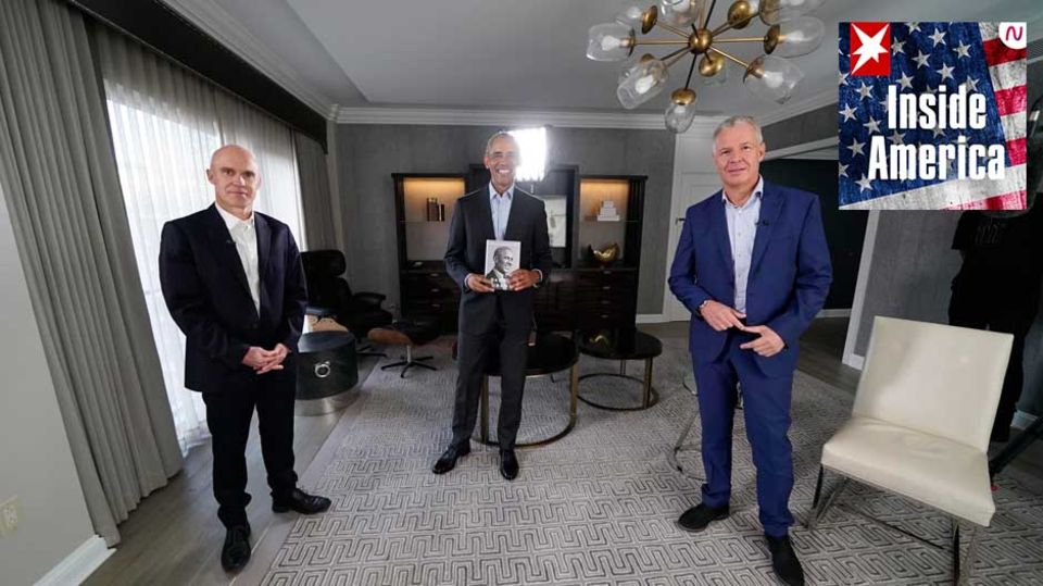 Jan Christoph Wiechmann, Barack Obama, Peter Kloeppel