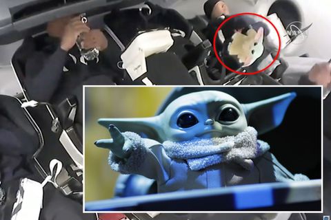Nasa-Mission: Warum "Baby Yoda" Teil der SpaceX-Crew ist