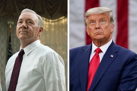 Frank Underwood und Donald Trump