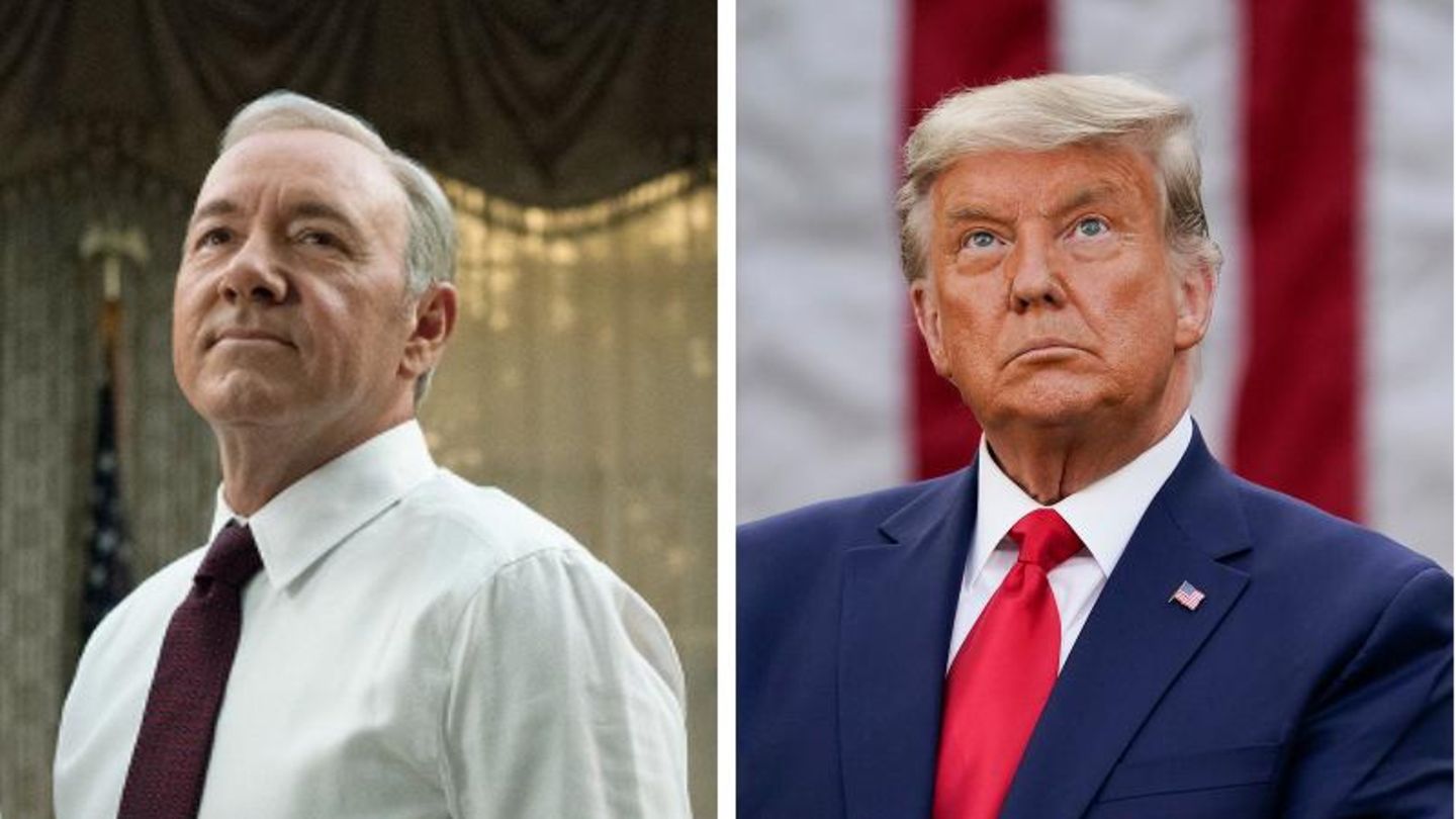 Frank Underwood und Donald Trump