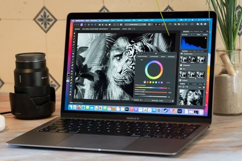 Die Bildbearbeitungs-Software Affinity Photo läuft ohne Probleme auf dem Macbook Air mit M1-Chip.