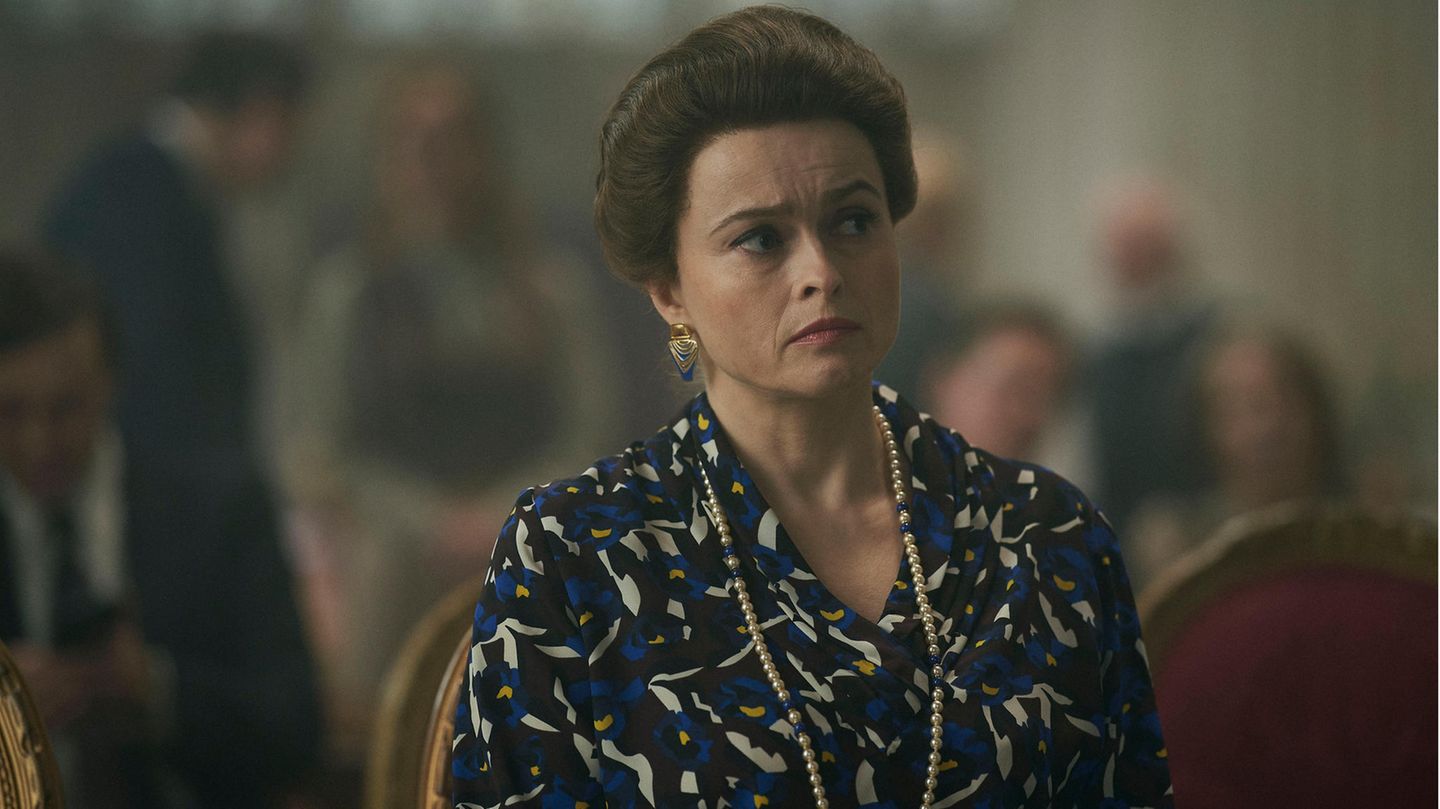 Helena Bonham-Carter in "The Crown"