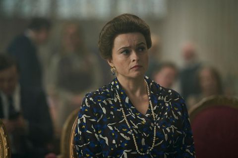 Helena Bonham-Carter in "The Crown"