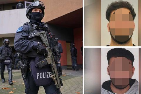 Polizeieinsatz in Berlin; zwei Verdächtige am Einbruch in das Grüne Gewölbe Dresden