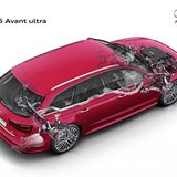 Der Quattro mit Ultra-Technologie ist nur bei Bedarf aktiv