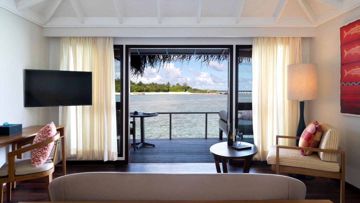 Das "Anantara Veli Resort" auf den Malediven