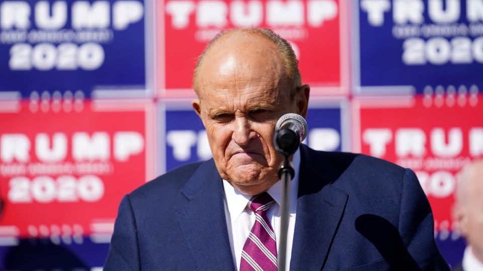 Der ehemalige New Yorker Bürgermeister Rudy Giuliani