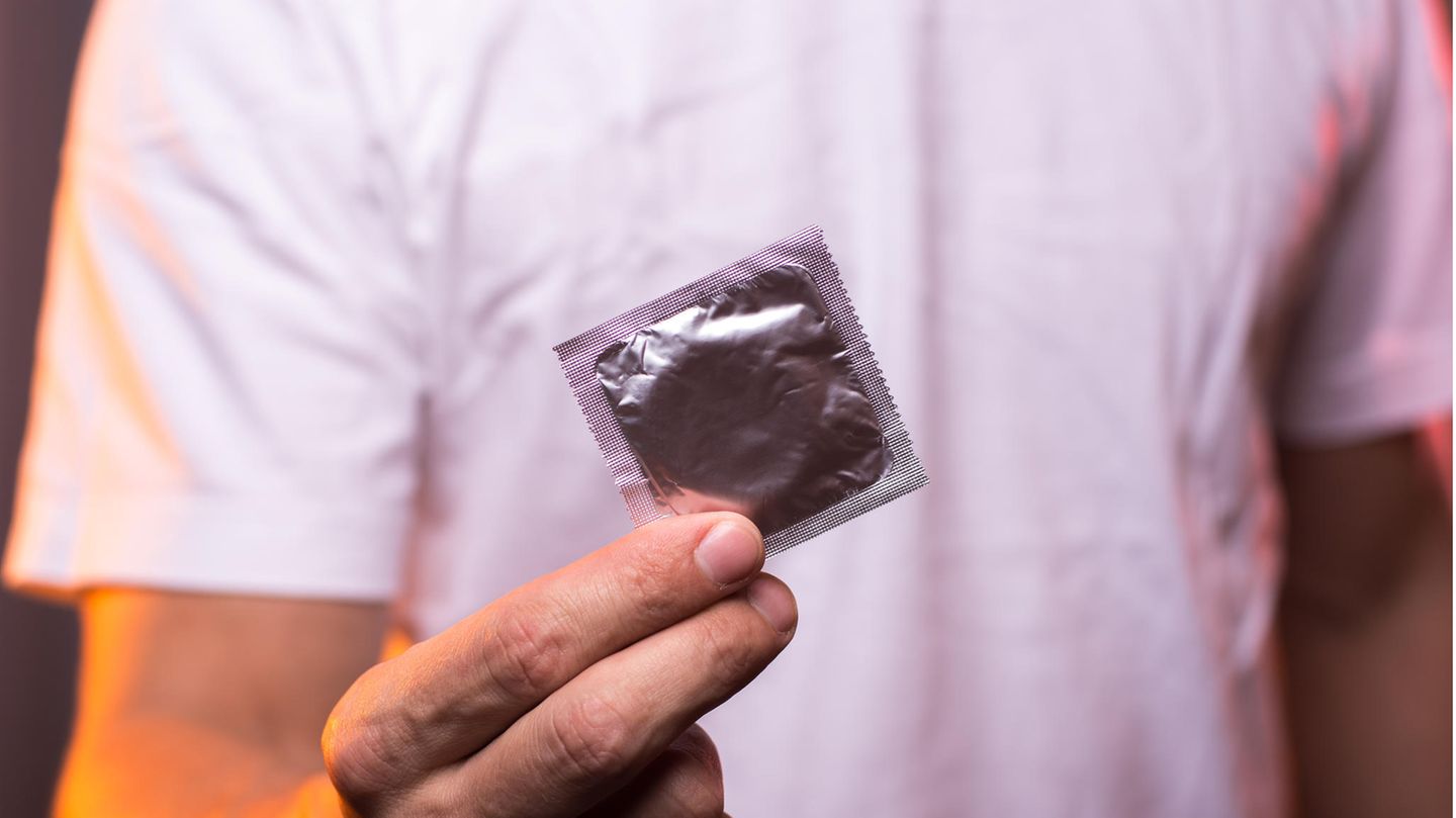 Kondom benutzen