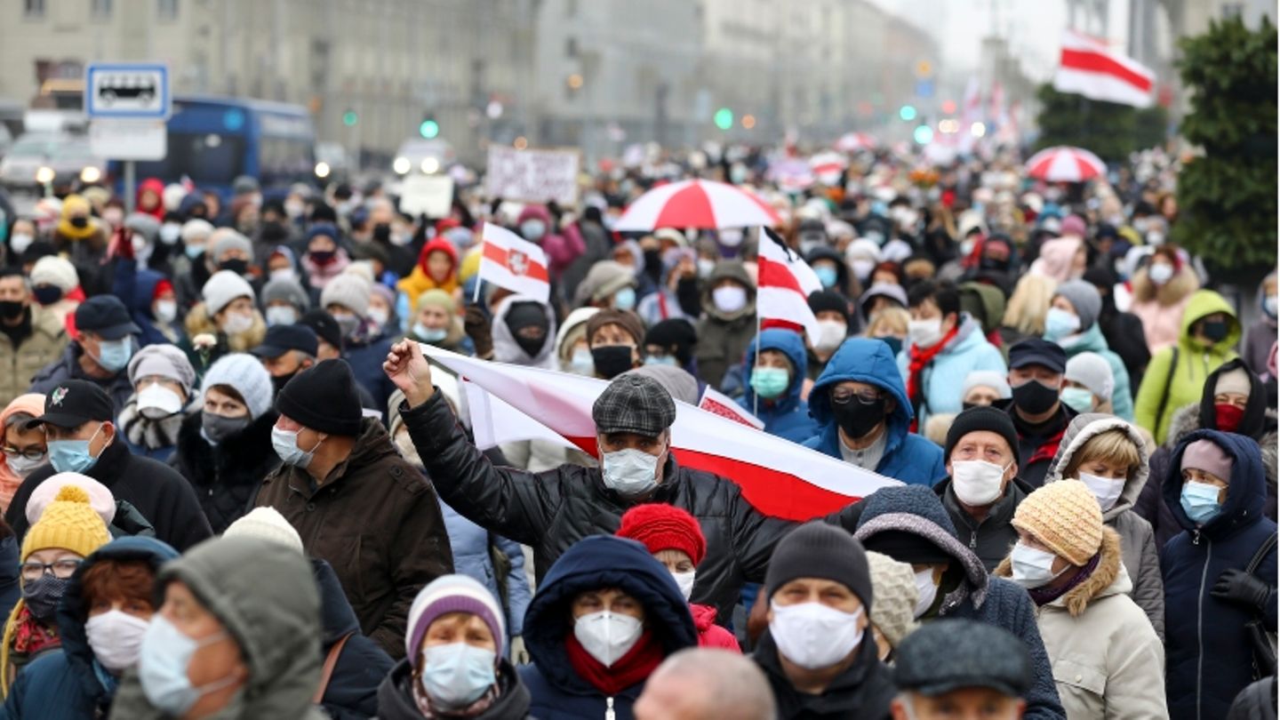 Die Proteste in Belarus halten – trotz des brutalen Vorgehens der Sicherheitskräfte.