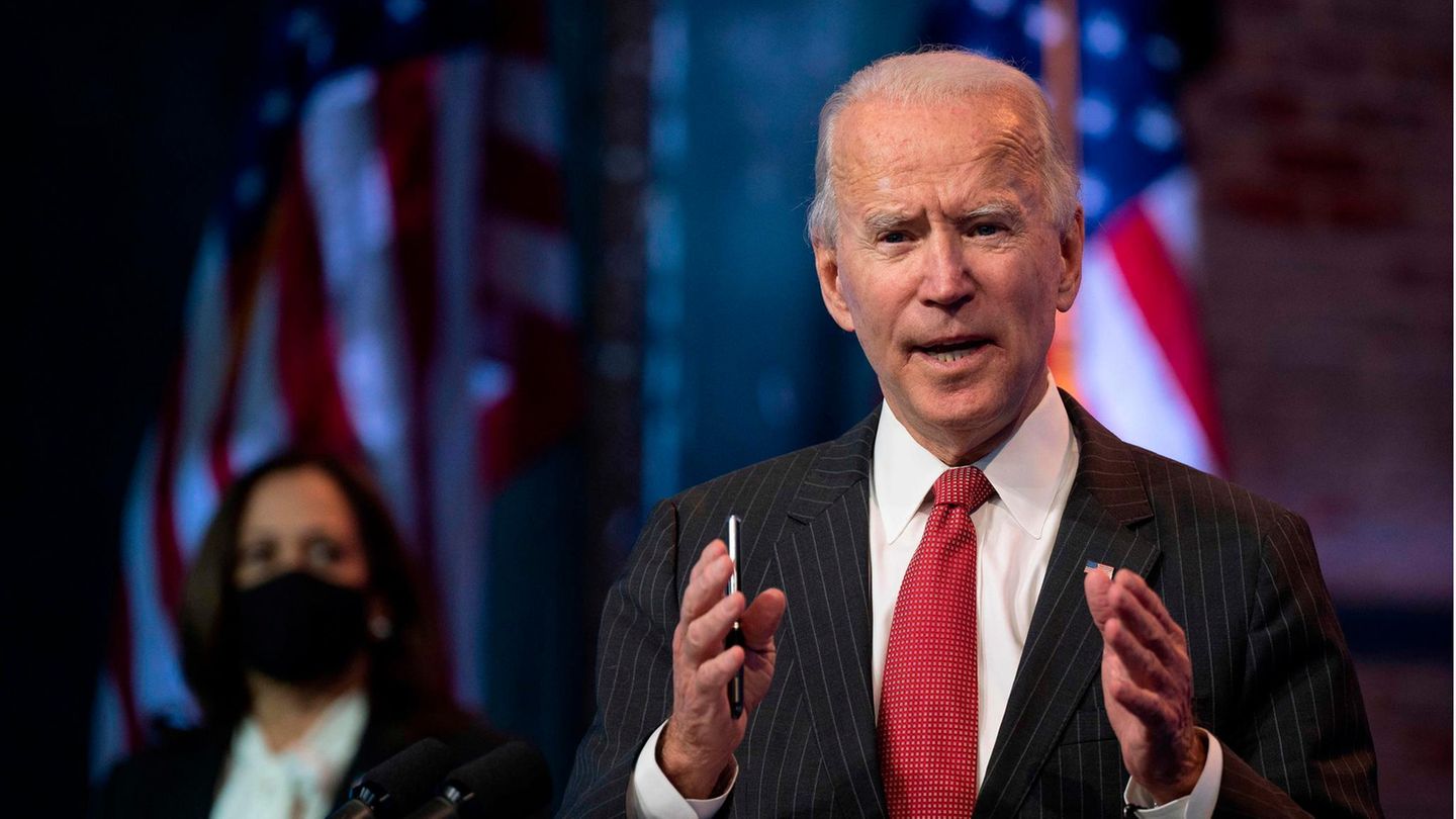 Der gewählte US-Präsident Joe Biden