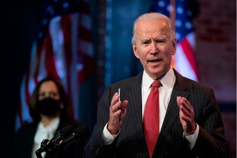 Der gewählte US-Präsident Joe Biden