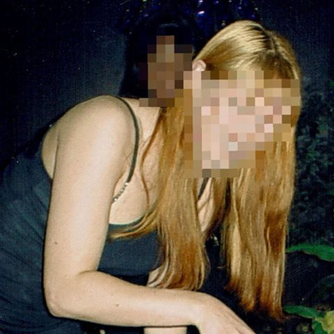 Ausschnitt eines Männergesichts, Katharina M.