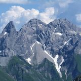 Mädelegabel von Birgsau über das Waltenbergerhaus, Oberstorf  Anspruchsvolle Bergwege mit Drahtseilen und ausgesetzten Stellen. Für den Aufstieg auf den Gipfel ist es erforderlich ein kurzes Stück zu klettern.   Schwierigkeitsgrad: schwer  Länge: 19,3 km  Dauer: 9,5 Stunden  Aufstieg: 1786 hm  Abstieg: 1752 hm   Beschreibung:  Über das wilde Bacher Loch zum neuen Walternberghaus führt diese "kleine Durchquerung" der Allgäuer Alpen. Der steile Aufstieg zur Bockkarscharte ist nur geeignet für geübte Wanderer mit reichlich Erfahrung. Dann folgt man ein Stück dem berühmten Heilbronner Weg über den Schwarzmilzferner. Vom Mädelejoch südlich des Kratzers kann man sich den Trubel an der Kemptener Hütte anschauen. Von hier geht es hinunter in den Schlund des Sperrbachtobels. Dann erreicht man die flachen Wiesen der Spielmannsau. Mehr Informationen zur Tour gibt es hier.